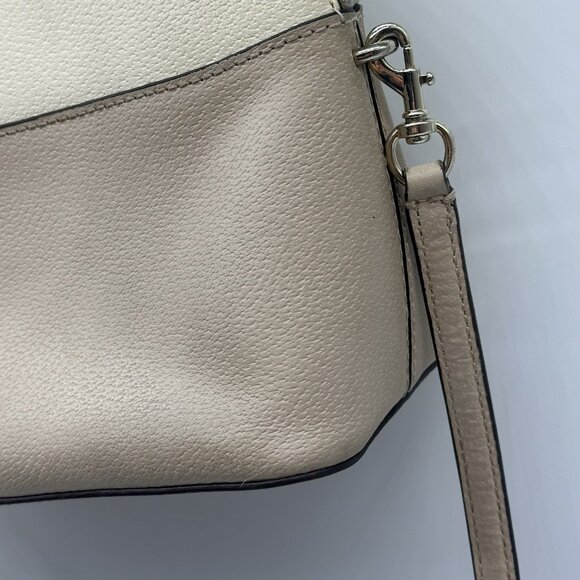 Kate Spade Grove Street Carli Leather Satchel Bag w/Jackson Wristlet Wallet FLAW - Picture 6 of 16